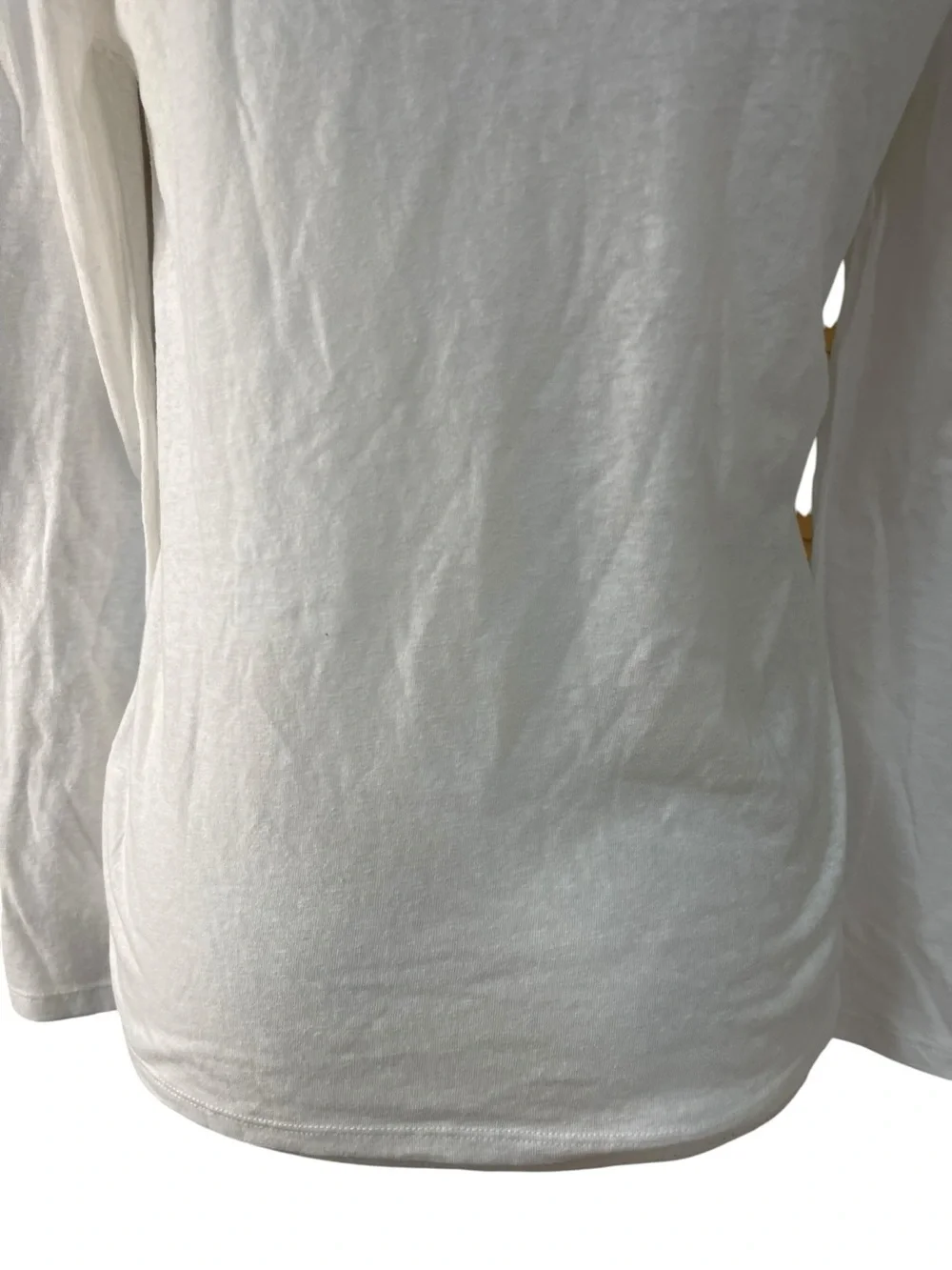 J. Crew Mercantile Side Tie T-Shirt White